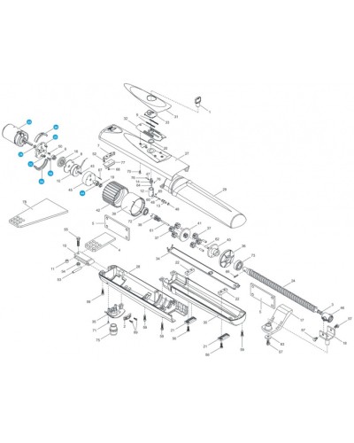 ЭлектродвигательOPP001 Came 119RID421 в Коврове Запчасти для шлагбаумов и автоматики Pintop.ru