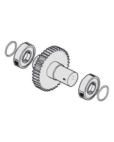 Вал выходной G6000 Came 119RIG054 в Коврове Запчасти для шлагбаумов и автоматики Pintop.ru