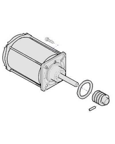 Электродвигатель G12000 в сборе Came 119RIG101 в Коврове Запчасти для шлагбаумов и автоматики Pintop.ru