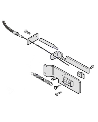 Механизм разблокировки G12000 Came 119RIG103 в Коврове Запчасти для шлагбаумов и автоматики Pintop.ru