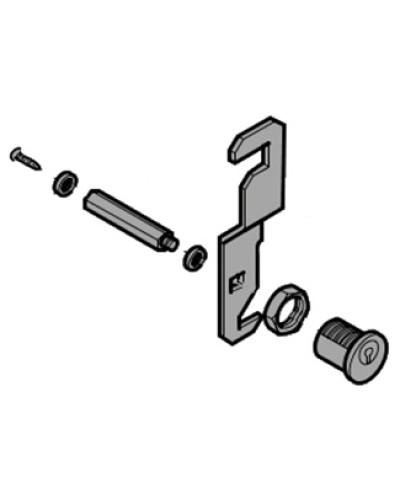 Замок дверцы G4040 Came 119RIG411 в Коврове Запчасти для шлагбаумов и автоматики Pintop.ru