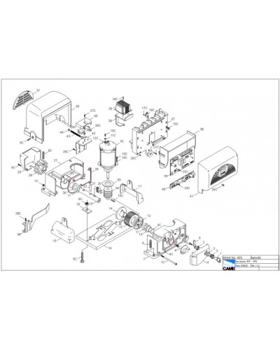 Плата G0460 Came 119RIR064 в Коврове Запчасти для шлагбаумов и автоматики Pintop.ru