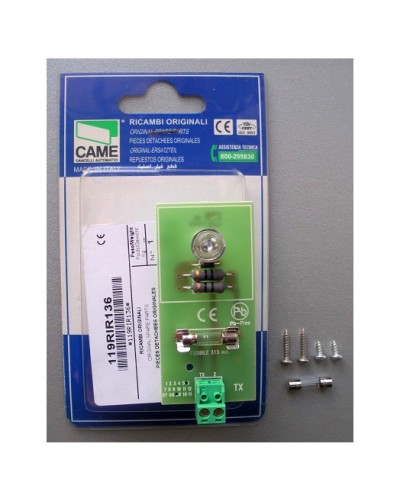 Плата TX DIR Came 119RIR136 в Коврове Запчасти для шлагбаумов и автоматики Pintop.ru