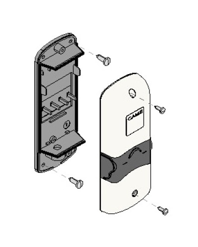Корпус приемника DTA01 DTA02 DBS01 DBS02 Came 119RIR256 в Коврове Запчасти для шлагбаумов и автоматики Pintop.ru