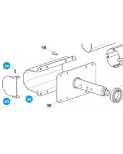 Крышка блока управления ZL37 Came 319148 в Коврове Запчасти для шлагбаумов и автоматики Pintop.ru