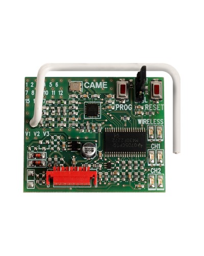 Встраиваемая плата радиоканала для беспроводных устройств системы RIO v2.0 Came RIOCN8WS в Коврове Устройства радиоуправления для шлагбаумов и автоматики Pintop.ru