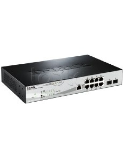 Коммутатор 8 портовый D-Link DGS-1210-10P/ME/B1A в Коврове Коммутаторы Pintop.ru