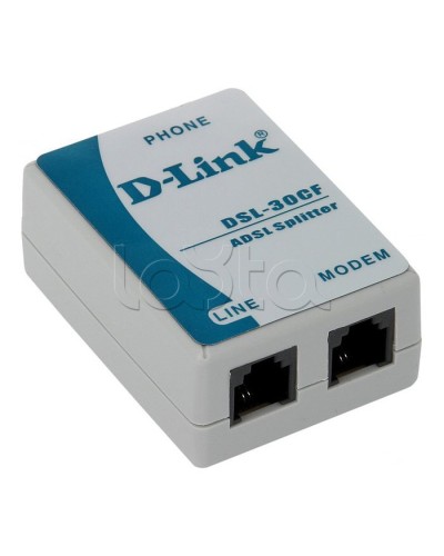 Сплиттер ADSL D-Link DSL-30CF/RS в Коврове Маршрутизаторы, Роутеры и Точки Доступа Pintop.ru