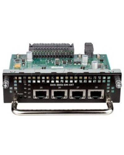 Модуль расширения с 4 портами D-Link DXS-3600-EM-4XT/A1A в Коврове Дополнительное оборудование для сетей Pintop.ru