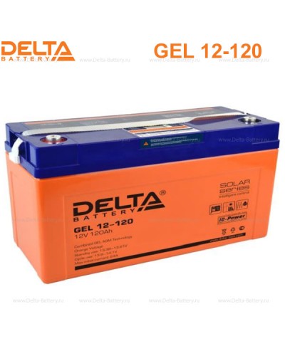 Аккумулятор свинцово-кислотный Delta GEL 12-120 в Коврове Электротехническое оборудование Pintop.ru
