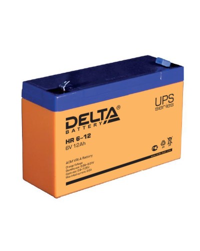 Аккумулятор свинцово-кислотный Delta HR 6-12 в Коврове Электротехническое оборудование Pintop.ru