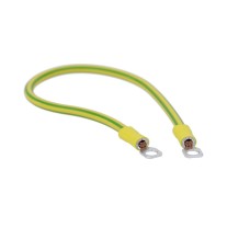 Перемычка медная сеч. 6 мм2, с наконечниками под винт М6, в комплекте с метизами, L 300 мм DKC SC6L300K