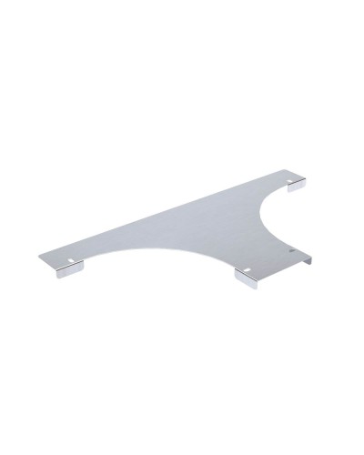 Крышка на ответвитель универсальный с основанием 400, 1,5 мм, горячий цинк DKC SKFM400KHDZ в Коврове Аксессуары для лотков Pintop.ru