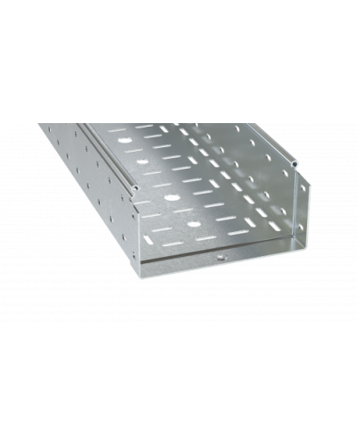 Лоток перфорированный 100х100х6000, 2,0 мм, горячеоцинкованный DKC SPH60110HDZ в Коврове Кабельные лотки Pintop.ru