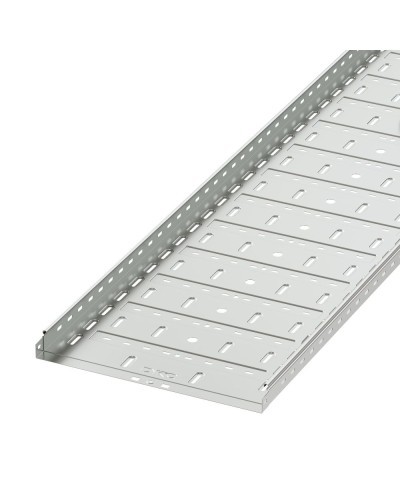 Лоток перфорированный 500х50 L3000, горячеоцинкованный DKC 35267HDZ в Коврове Кабельные лотки Pintop.ru