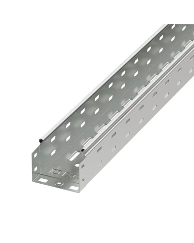 Лоток перфорированный 100х80 L2000, горячеоцинкованный DKC 35312HDZ в Коврове Кабельные лотки Pintop.ru
