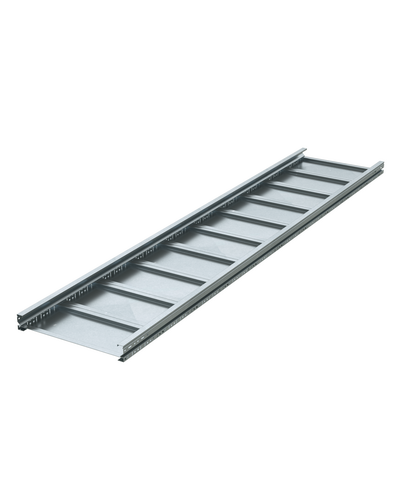 Лоток листовой неперфорированный 100х500, лонжерон 1,5 мм, L 3 м DKC (UNM315) в Коврове Кабельные лотки Pintop.ru