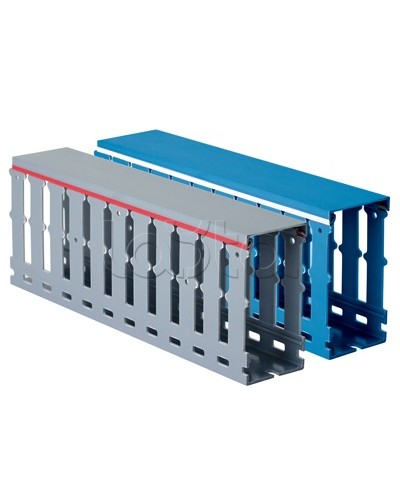 Короб перфорированный, серый RL12 25x30 DKC 00127RL в Коврове Аксессуары для кабель-канала Pintop.ru