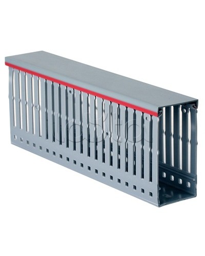 Короб перфорированный, серый RL12 60x40 DKC 00135RL в Коврове Кабельные лотки Pintop.ru