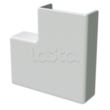 Угол плоский белый 22x10 DKC (00407R)