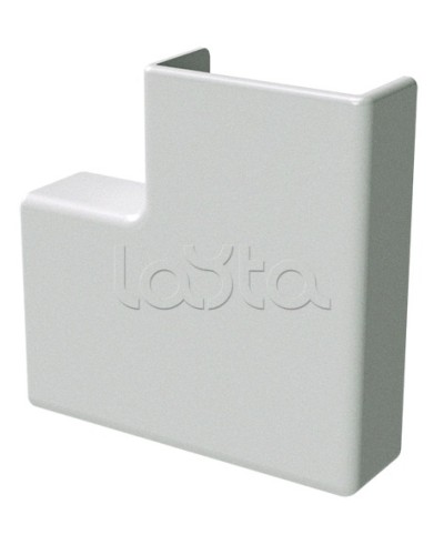 Угол плоский белый 22x10 DKC (00407R) в Коврове Аксессуары для кабель-канала Pintop.ru