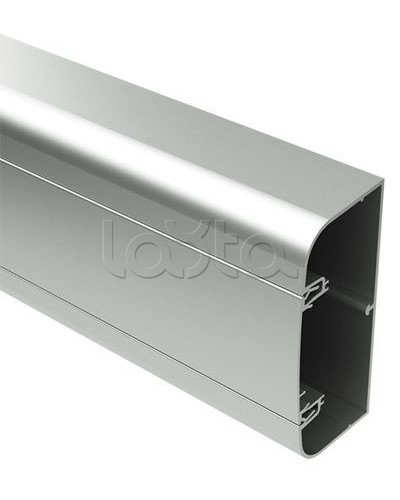 Кабель-канал алюминевый 110x50 мм (с 1 крышкой), цвет серый металлик DKC (01199) в Коврове Кабель-канал Pintop.ru
