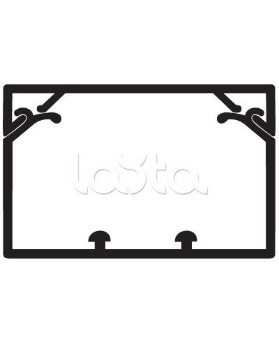 Кабель-канал 100x60 с крышкой с направляющими для установки разделителей TA-GN 100x60 мм DKC 01786 в Коврове Кабель-канал Pintop.ru