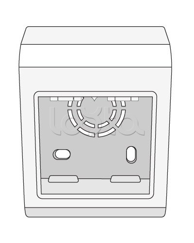 Коробка монтажная под 2 модуля 45x45 мм PDM DKC 10013 в Коврове Аксессуары для кабель-канала Pintop.ru