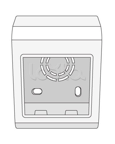 Коробка монтажная под 2 модуля VIVA PDD DKC 10033 в Коврове Аксессуары для кабель-канала Pintop.ru