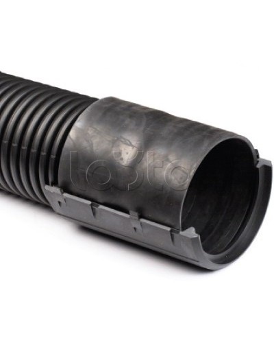 Муфта соединительная (разъемная с фиксатором) для трубы двустенной диам. 110 мм DKC(017110) в Коврове Повороты, муфты, тройники Pintop.ru