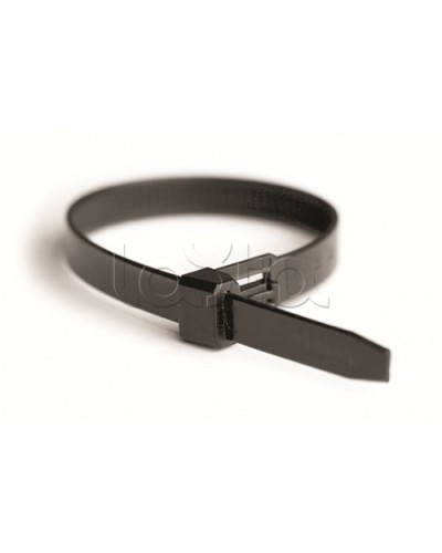 Хомут P6.6 многоразовый, черный, 7,5x350 DKC 25354 в Коврове Стяжки-хомуты Pintop.ru