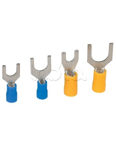 Наконечник вилочный с изолир.фланцем 0,25-1,5 кв.мм 5,2 мм (НВИ) DKC 2A15P в Коврове Держатели, клипсы, скобы Pintop.ru