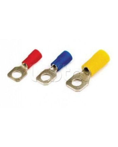 Наконечник с отверстием под винт ф5,2мм, с изолированным фланцем, для сечения провода 2,5-6,0мм2 DKC (2C5P) в Коврове Держатели, клипсы, скобы Pintop.ru