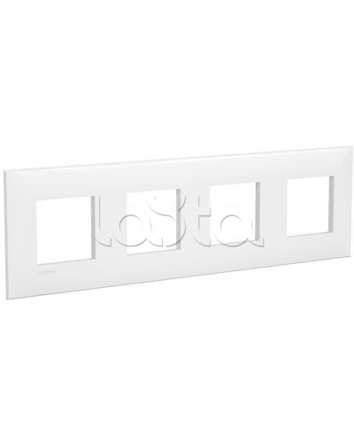 Рамка ARTLEBEDEV Белое облако Avanti, 8 мод. DKC 4400908 в Коврове Аксессуары для стоек и шкафов Pintop.ru