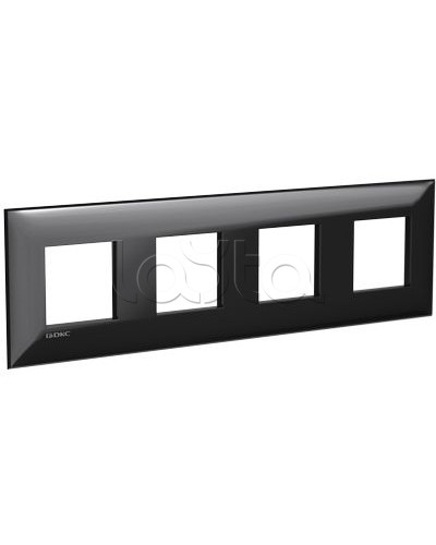 Рамка ARTLEBEDEV Черный квадрат Avanti, 8 мод. DKC 4402908 в Коврове Аксессуары для лотков Pintop.ru