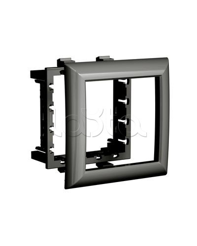 Рамка-суппорт Avanti черный для In-liner Front, 4 мод. DKC 4402914 в Коврове Аксессуары для лотков Pintop.ru