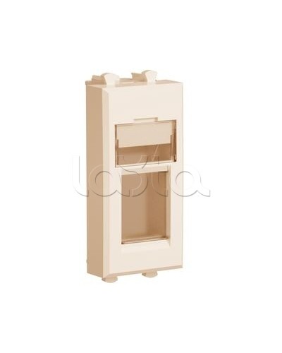 Адаптер для Keystone Ванильная дымка Avanti, 1 мод DKC 4405201 в Коврове Аксессуары для стоек и шкафов Pintop.ru