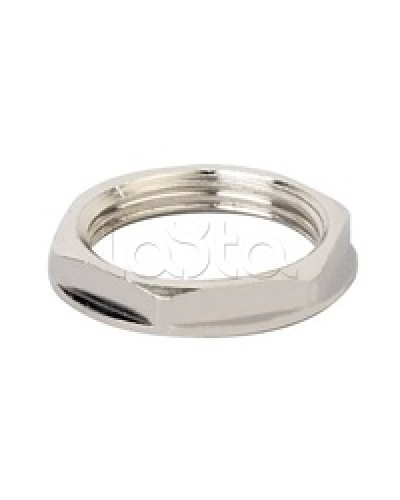 Гайка M12x1,5 никелированная латунь DKC 6006E-12 в Коврове Крепежные изделия Pintop.ru