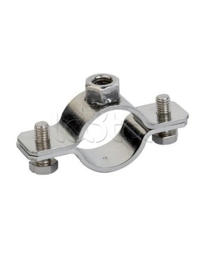 Хомут трубный ½ (18-24 мм) М8 оцинкованная сталь DKC (6040-P12) в Коврове Аксессуары для лотков Pintop.ru