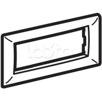 Рамка на 4 модуля, белая DKC 75011W