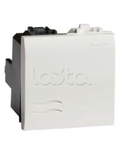 Выключатель типа кнопка, белый, 2мод. DKC 76022B в Коврове Аксессуары для стоек и шкафов Pintop.ru