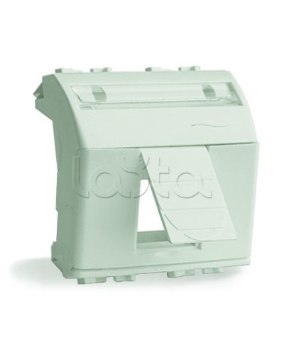 Адаптер для информационных разъемов Keystone, белый, 2 мод DKC 76613B в Коврове Аксессуары для кабель-канала Pintop.ru