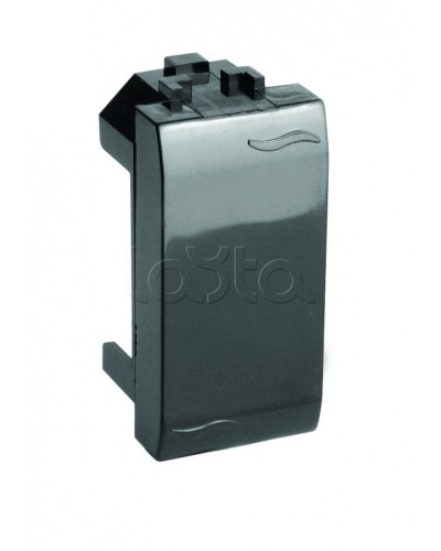 Заглушка чёрная на 1 мод DKC 77616N в Коврове Аксессуары для кабель-канала Pintop.ru