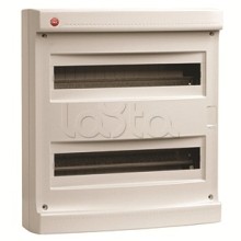 Щиток настен.без двер.36мод.,IP40,сер.,с усил. клем.блок.2х87312 DKC 83736