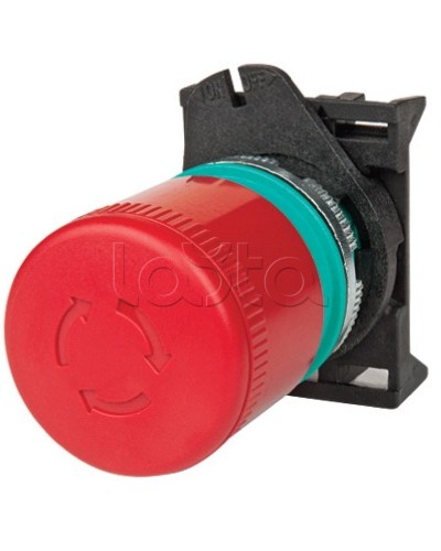 Кнопка аварийная грибовидная поворотная д.40 DKC ABHT1C4N в Коврове Крепежные изделия Pintop.ru