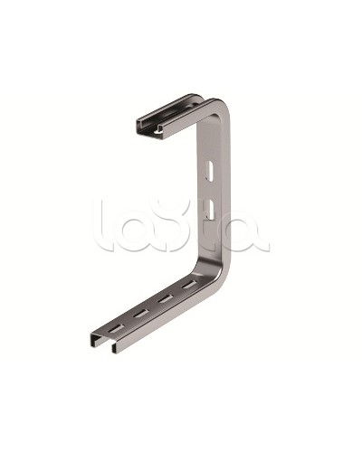 Консоль легкая потолочная DS осн.150 мм, длина 190 мм, цинк-ламельная DKC / ДКС (BBA3015ZL) в Коврове Аксессуары для лотков Pintop.ru