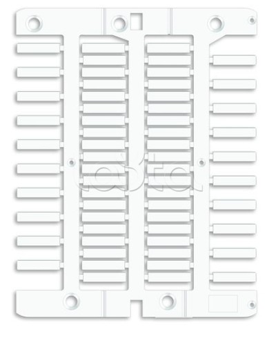 Маркировка для провода, жесткая, для трубочек. 4х18мм. Белая DKC NUT18 в Коврове Крепежные изделия Pintop.ru