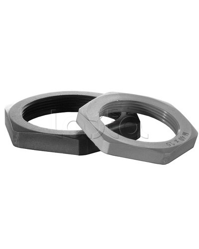 Гайка М63х1,5, полиамид, цвет черный DKC PAGM63N в Коврове Крепеж Pintop.ru