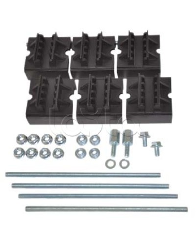 Набор держателей, для шин толщиной 10мм, 1-3 шины на полюс, 4 полюса DKC R5BSEV3/10TN в Коврове Повороты, муфты, тройники Pintop.ru