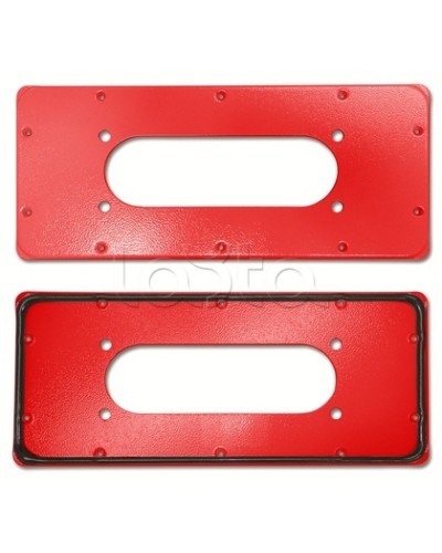 Фланец красный для ST с перф. Тип 3 DKC R5FPST01-RAL3000 в Коврове Аксессуары для стоек и шкафов Pintop.ru